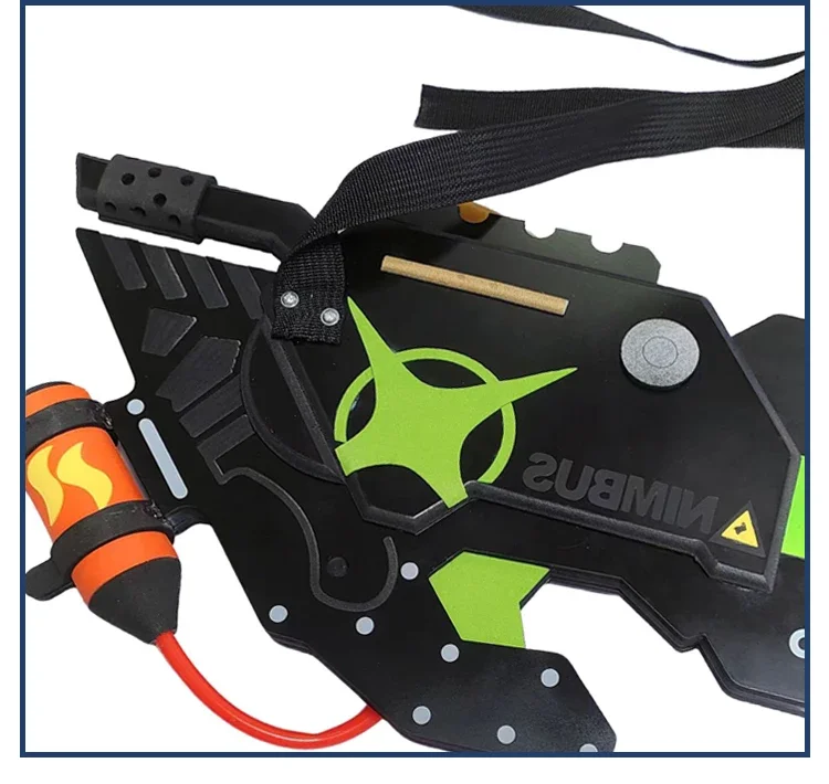 Anby Demara Zenless Zone Zero puntelli zaino Cosplay puntelli armi Halloween natale Fancy Party costumi accessori