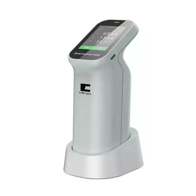Portable Economical Spectral Colorimeter CS-410 with Test Aperture Dia 8mm To Measure Color Lab Delta Value Whiteness Inde