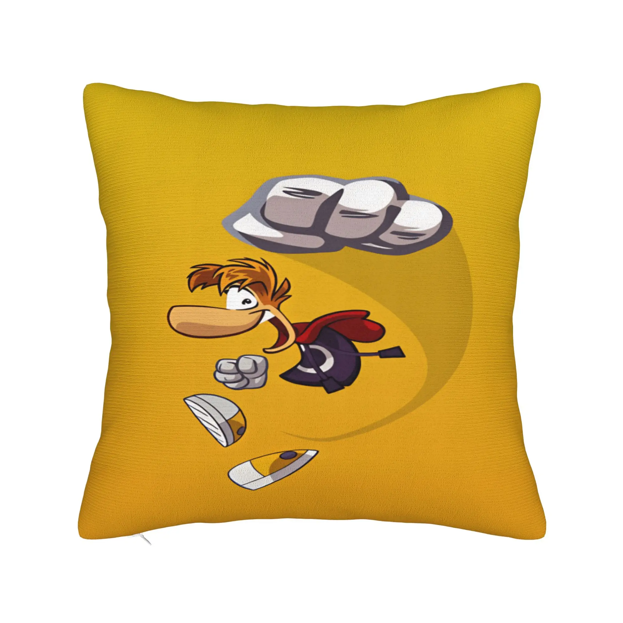Pillow Cover Flying fist attack Raymans  Vintage Pillow Case For Sofa Car Home Decor Pillowcases