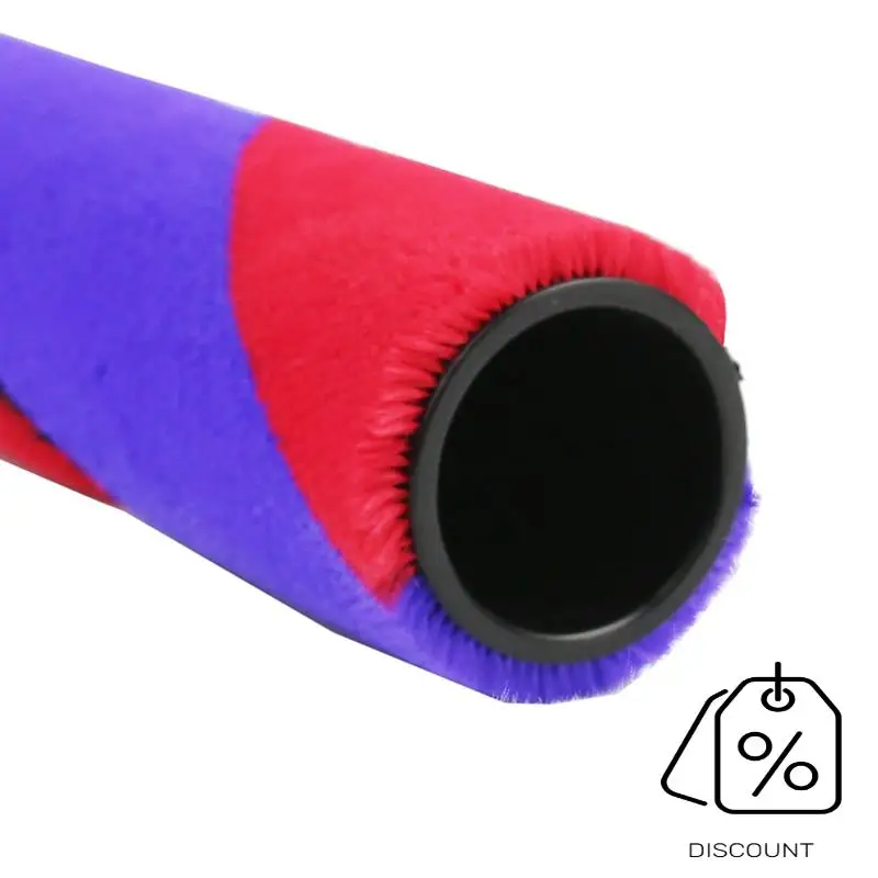 ABKR-2PCS استبدال الفرشاة الرئيسية لـ DYSON SV21 MICRO/SV19 OMNI-GLIDE مكنسة كهربائية فرشاة دوارة مزدوجة فرشاة دوارة مخملية ناعمة