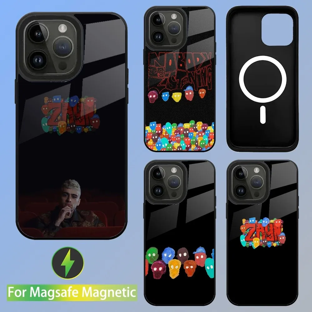 Nobody Is Listening Z-ZAYN Phone Case For iPhone 15,14,13,12,11,Plus,Pro,Max Mini Magsafe Magnetic Wireless Charging