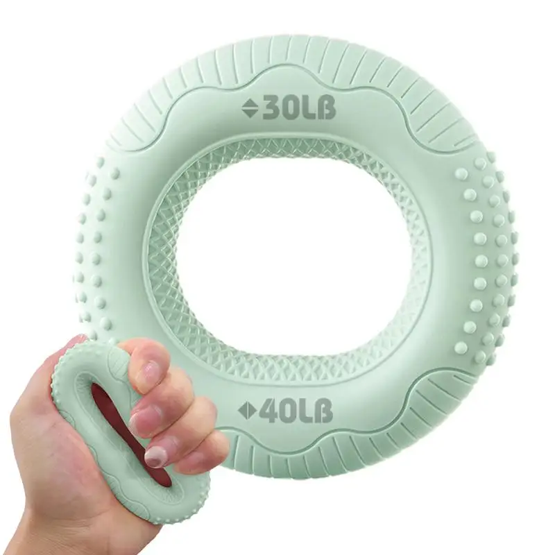 20-60LB Expander Hand Grip Training Trainning Exercise Silica Gel Adjustable Grip Ring Finger Forearm Exerciser Strengthener