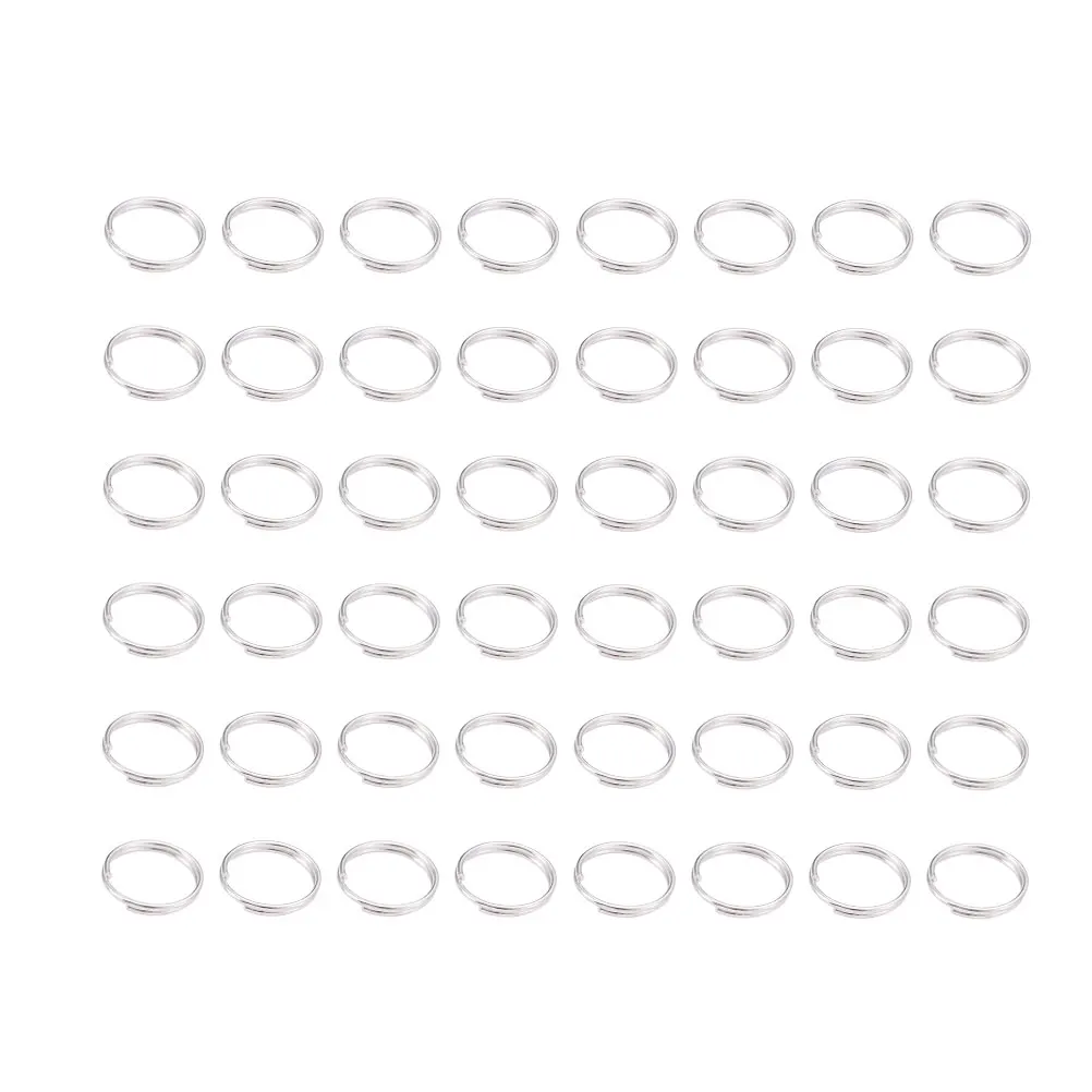 

500pcs Bracelet Necklace Accessories Jewelry Making Kit Opening Rings Findings Handmade Earrings Iron Material Durable