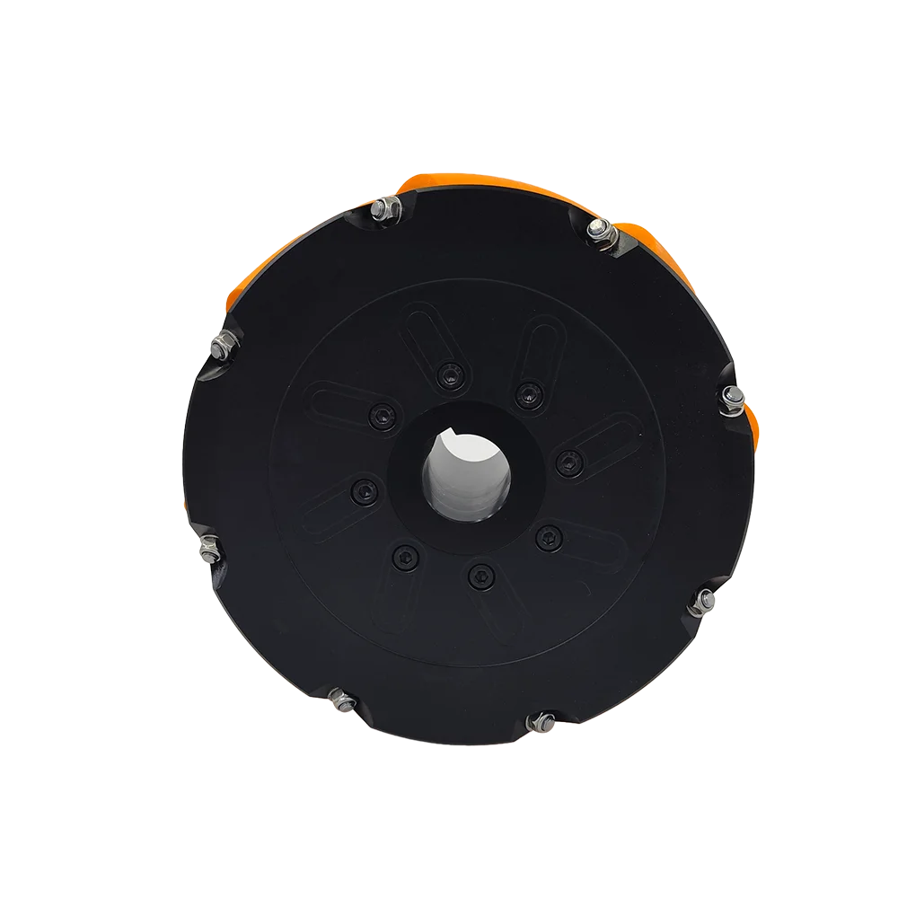 Roulette Mecanum omnidirectionnelle personnalisable, 305mm, 12 pouces, Rotation à 360 degrés