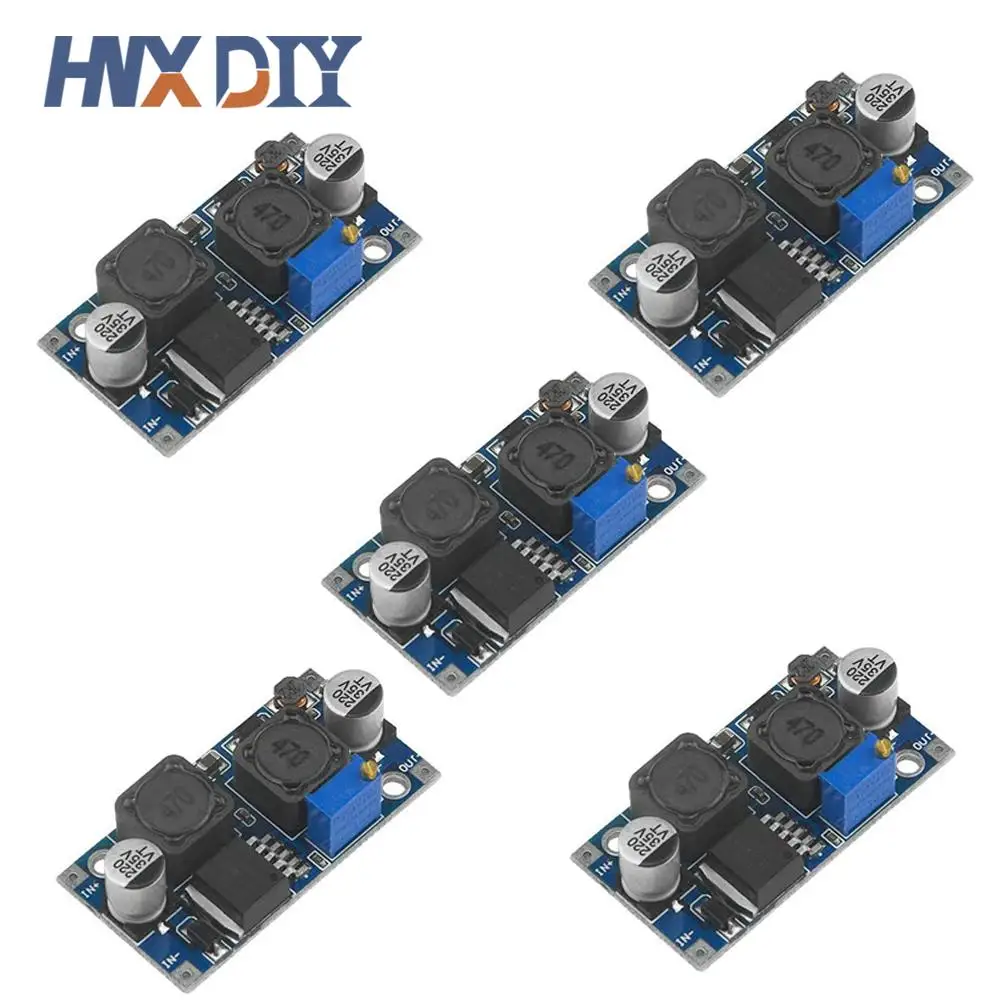 1/5/10pcs XL6009 Automatic step-up step-down Dc-Dc Adjustable Converter Power Supply Module 20W 5-32V to 1.25-35V