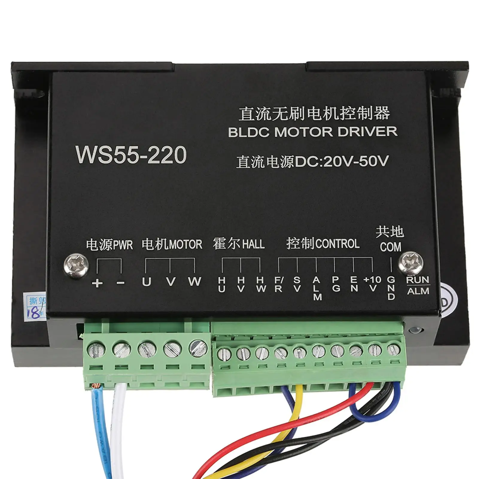 Imagem -05 - Cnc Motor Driver Controller para Bldc Spindle Step Motors Ws55220 48v 500w