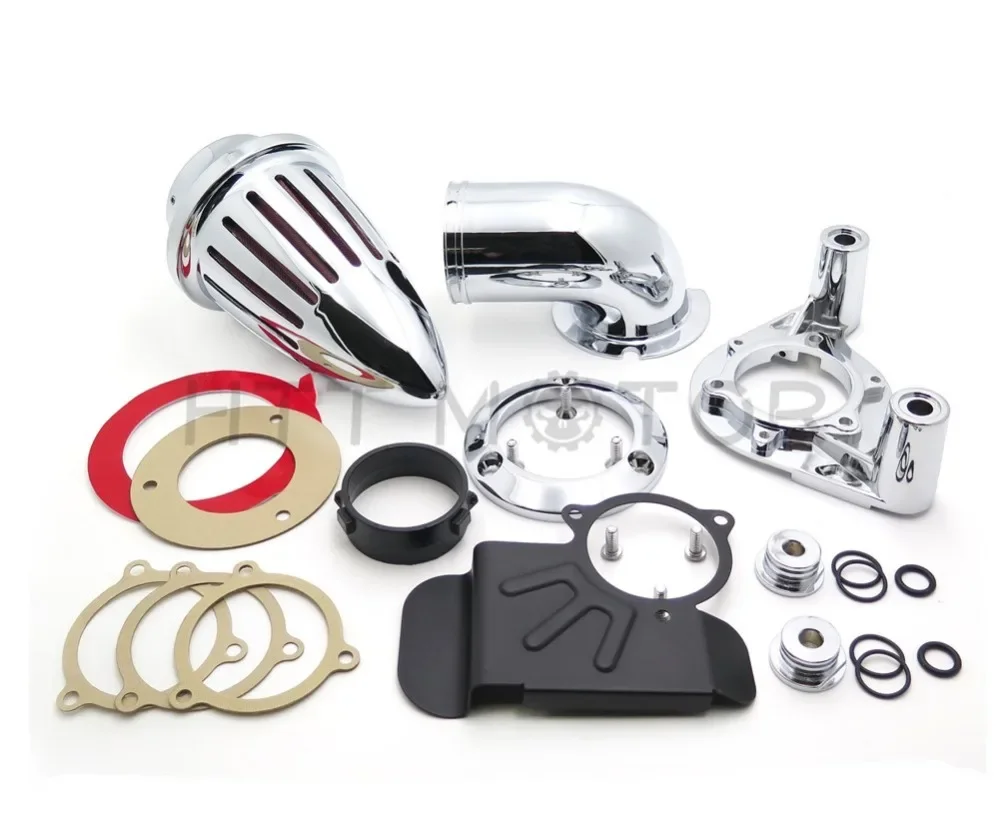 Air Cleaner Kits For 2008-2012 Harley Davidson Dyna Electra Glide Flhx Road King Chrome Motorcycle Parts