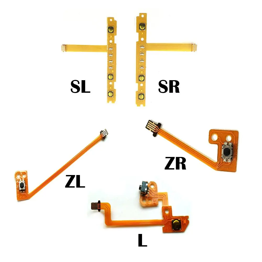 ปุ่มใหม่ Flex Cable เปลี่ยน ZR ZL L SL SR Joy-Con ซ่อมสําหรับ Nintendo Switch