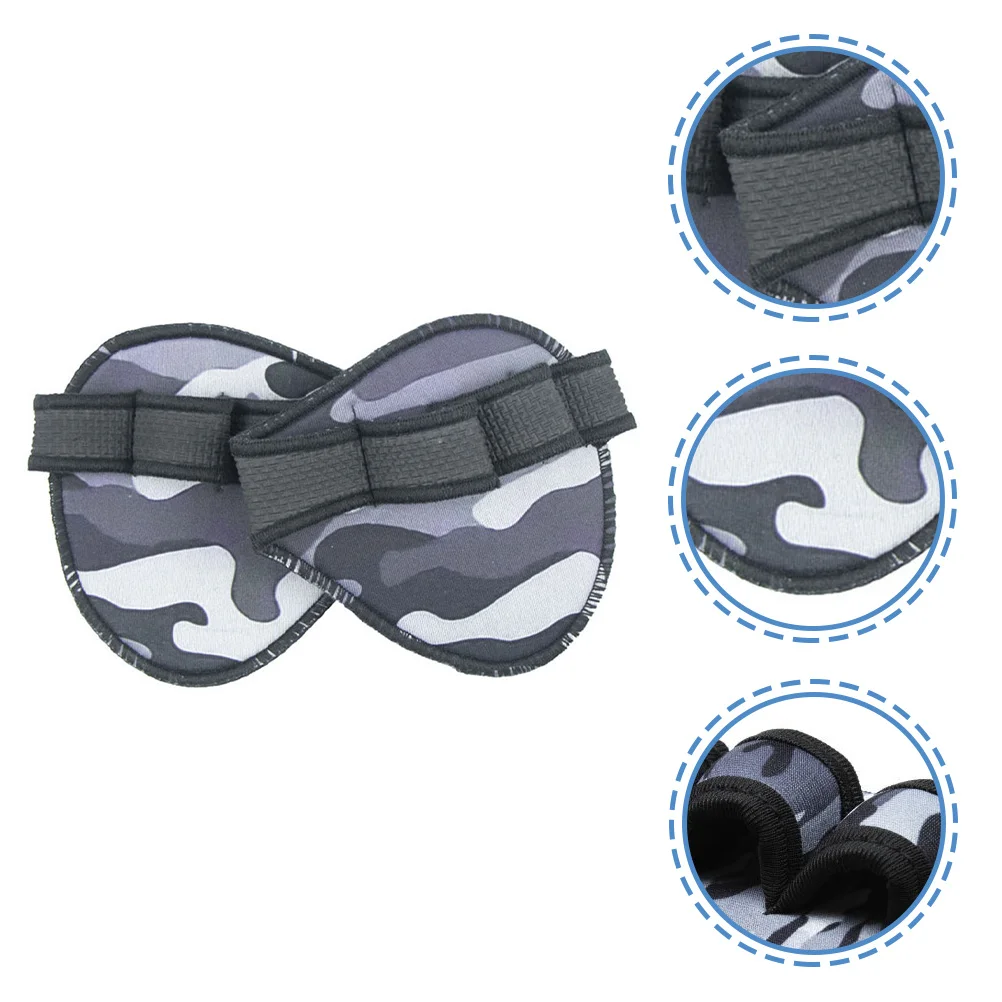 

4pcs 1 Pair Lifting Palm Pads Non-Slip Weightlifting Gloves For Men Gym Fitness Equipment Training Supplies Breathable Hand