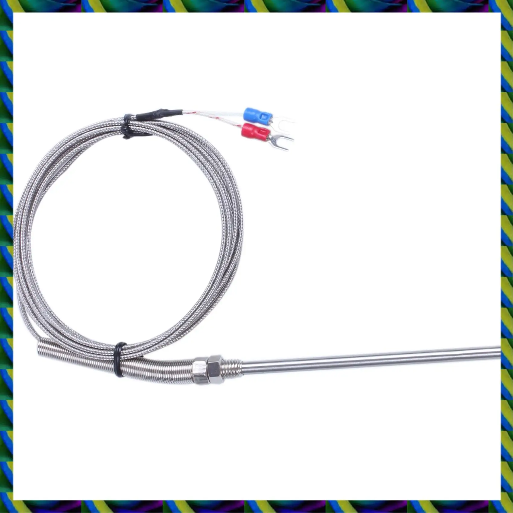 Датчики термопары Daily 4X K типа 0–800 градусов Цельсия, 2 м, 6,5 фута