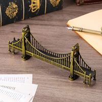American Golden Gate Bridge Statue Desktop Bridge Model Building Ornament Francisco San Architecture Souvenir Office Home decor