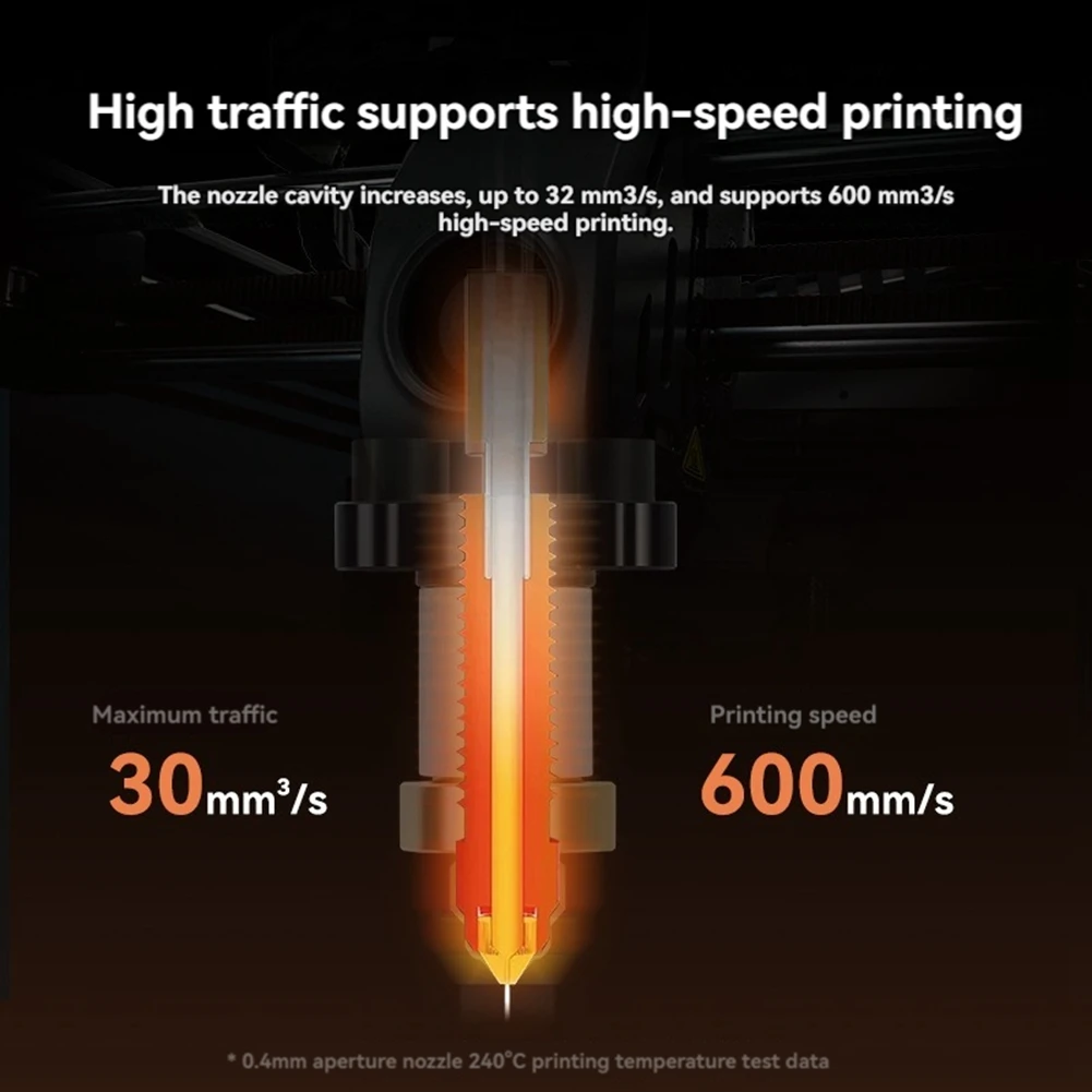 ADP-For V3 Hotend Kit,Ceramic Heating Block Kit Fast Heating Thermal Conductivity Ceramics with Integrated Nozzle