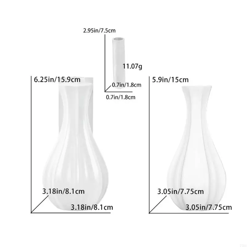77 Die kreative einfache Vase Formen