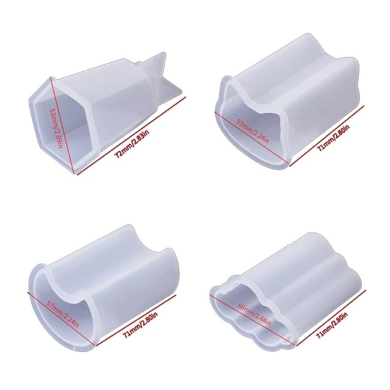 

Pillar Molds for Candle Gypsum Ornament Christmas Gift