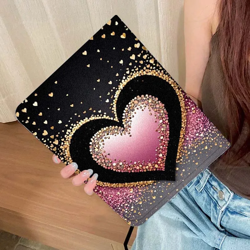 

Sparkling Love Heart Flower для iPad Pro Air Mini 2 3 4 5 6 7 7th 8th 9th 10. 11th 10.2 9.7 10.5 10.9 11 12.9 13 Чехол для планшета