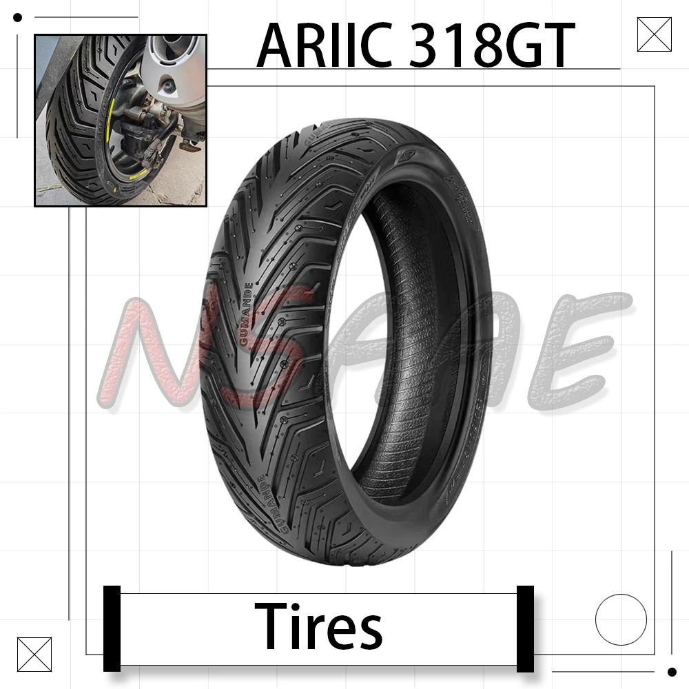 

New For ARIIC 318GT 318 GT Motorcycle Modified Front And Rear Semi-Slick Tubeless Tires 120/150/70-13/14 Inches