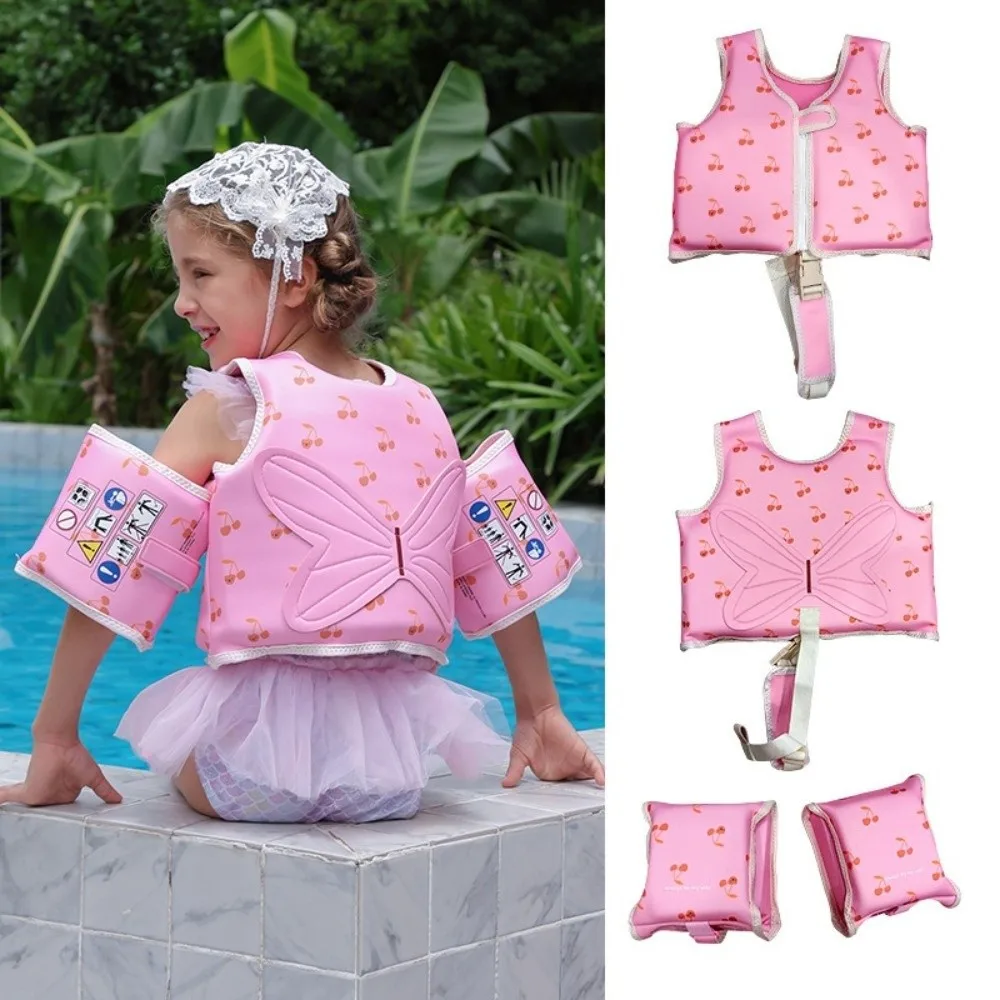 

Children's Buoyancy Life Jacket Floats Non-Inflatable Swimming Floating Vest Anti Rollover Cartoon Swimming Pool Life Vest