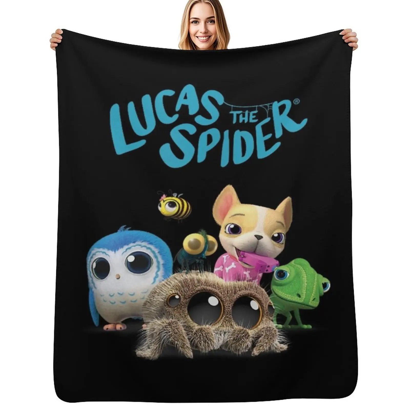 

Lucas the Spider & Friends Throw Blanket christmas decoration Sofa Throw Blankets For Baby Softest Blankets