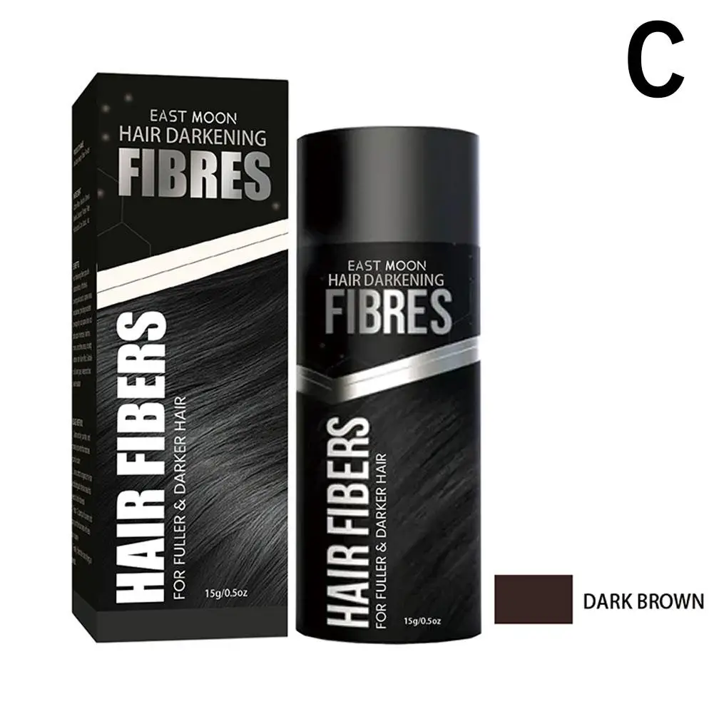 بخاخ ألياف الكيراتين لبناء الشعر ، 3 ألوان ، سماكة ، تساقط الشعر ، كونسيلر ، إعادة نمو ، مساحيق فورية ، V8u0 ، 15 جم