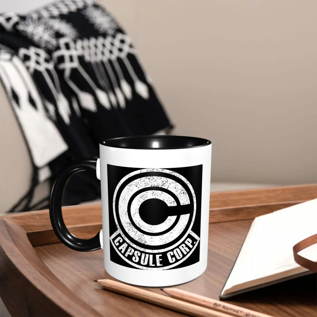 Capsule Corp Mug Funny Ceramic Coffee Cups Tea Mugs Milk Cup Drinkware Gifts for Friends