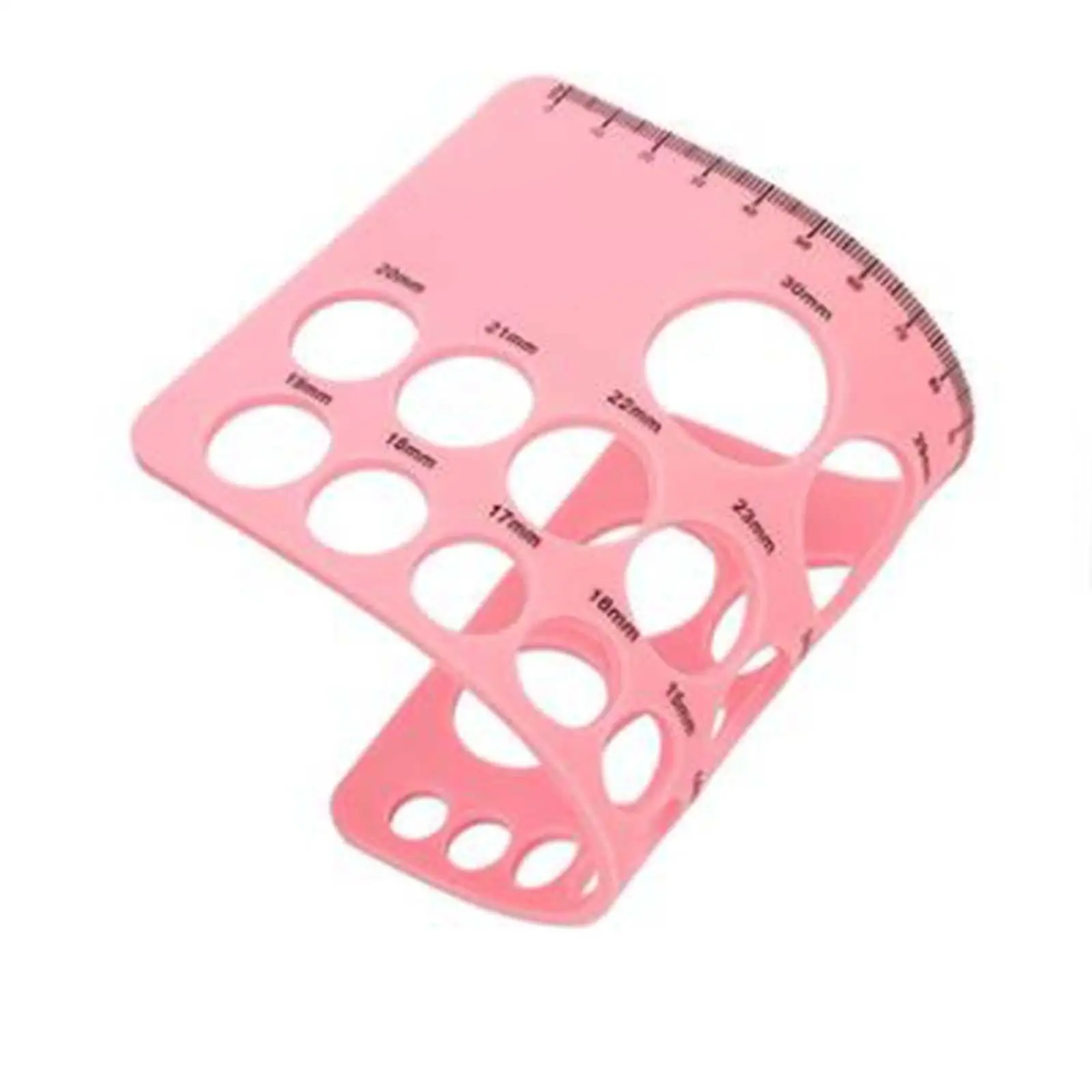 Silicone Nipple Ruler Accessory Portable Reusable Washable Soft Flange Size Measurement for