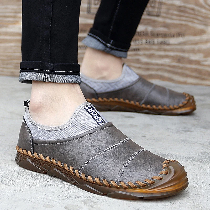 Casual Mens Loafers Leather Formal Shoes For Men Tenis Masculinos Originais Luxury Designer Shoe High Quality Fashion Shose 2023