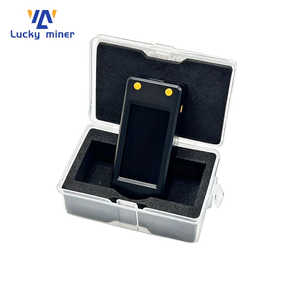 LuckyMiner LV02 Mini Solo Miner｜250KH/s SHA256｜LCD Display｜Quiet Desktop Device
