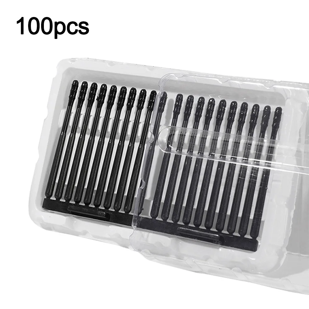 20/40/60/100Pcs Disposable Ear Cleaner Sticks 360-degree Rotation Self-adhesive Sticky Ear Stick Soft Ear Cotton Swabs