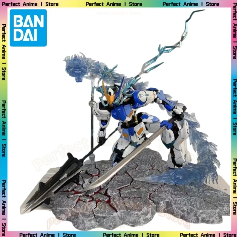 

Bandai Completed Products Four Saint Beasts Series MG Barbatos Color Changing Model Qinglong OEM Custom Assembly Completed