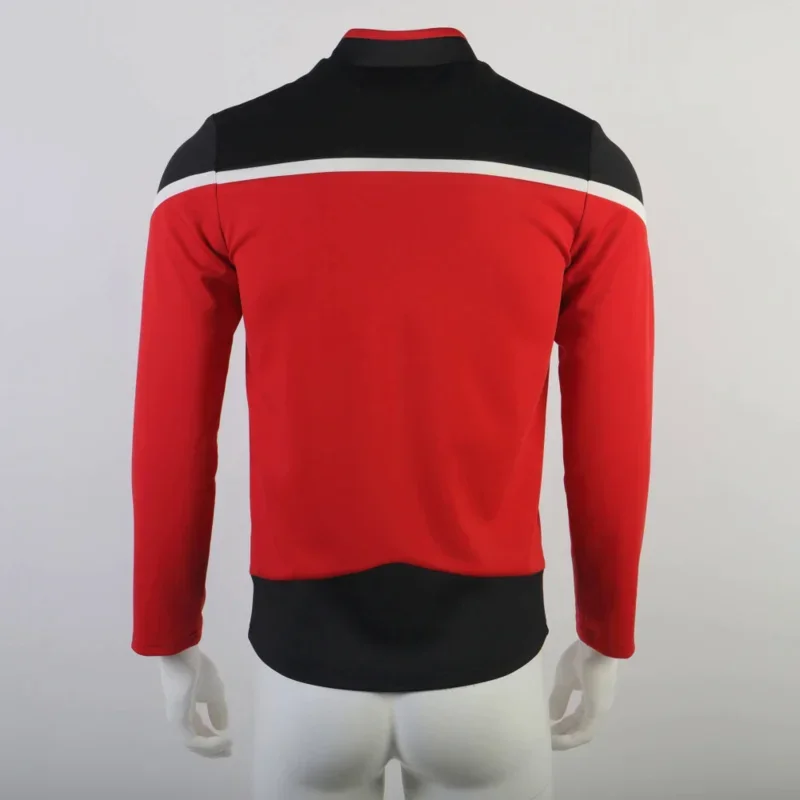 Trek Freeman Star Lower Decks pour hommes et femmes, uniforme rouge, Ensign Rutherford, haut jaune et bleu, chemises ST, costume d'Halloween, accessoire