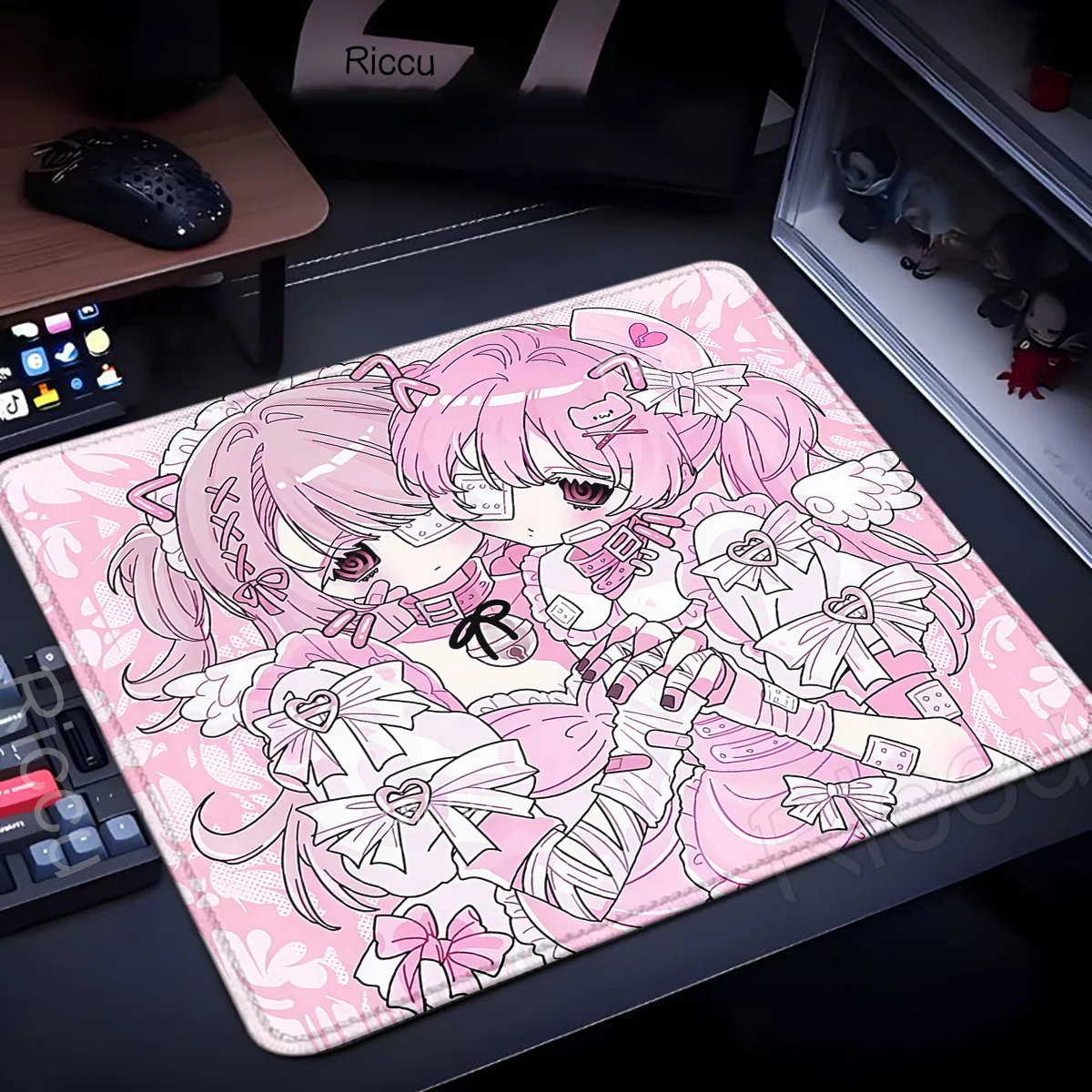 XL Sleepy Angel Pink Mouse Pad - Pc Gaming Pink review and price