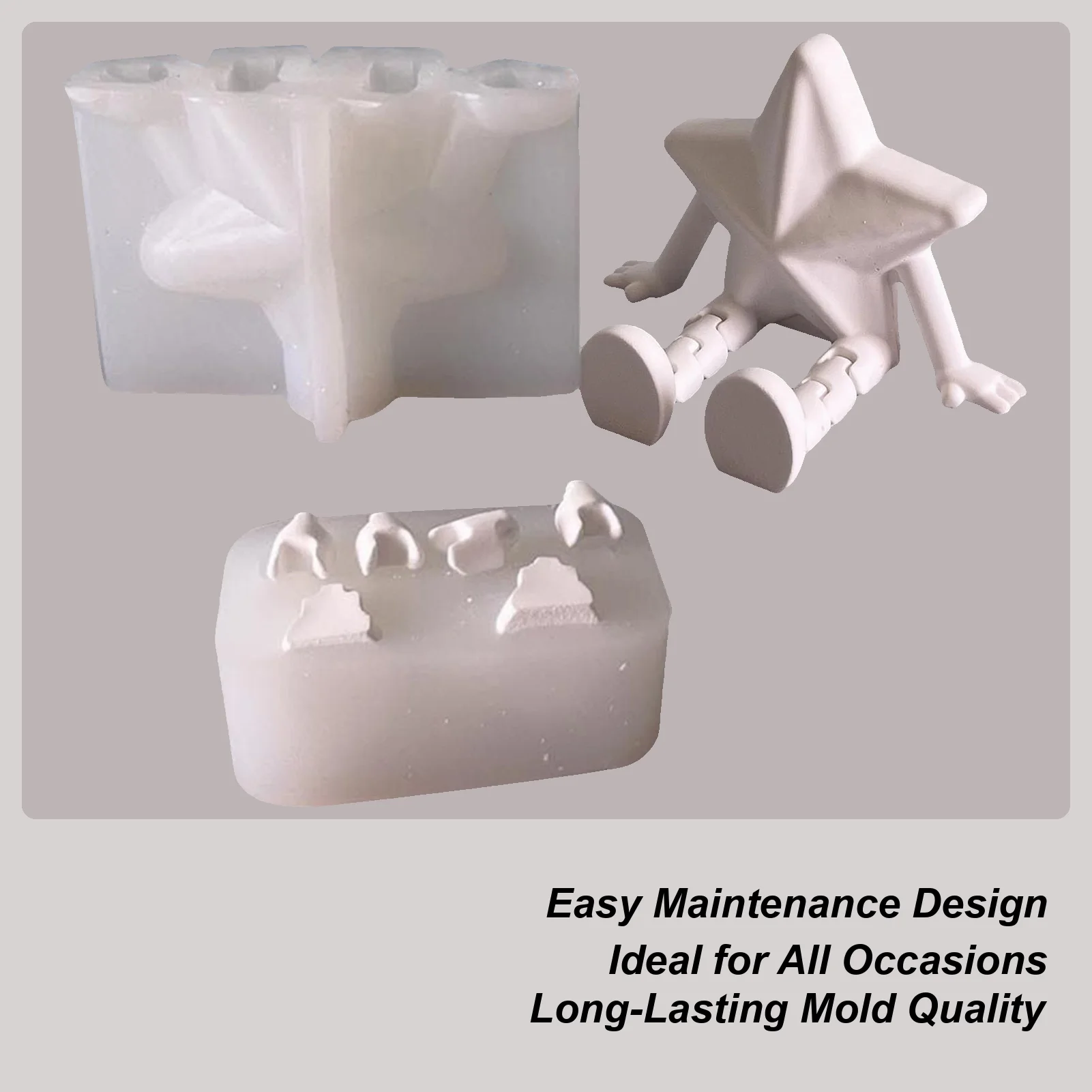 

Рождественские формы из смолы, формы для ароматических свечей, сезонные праздничные формы для литья эпоксидной смолы, домашний декор, формы для рукоделия для полимерного художественного ремесла, мыла