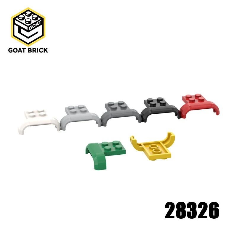 

10Pcs MOC Parts 28326 Vehicle Mudguard 4 x 3 x 1 Compatible Bricks DIY Assmble Building Blocks Particle Kid Puzzle Toy Gift
