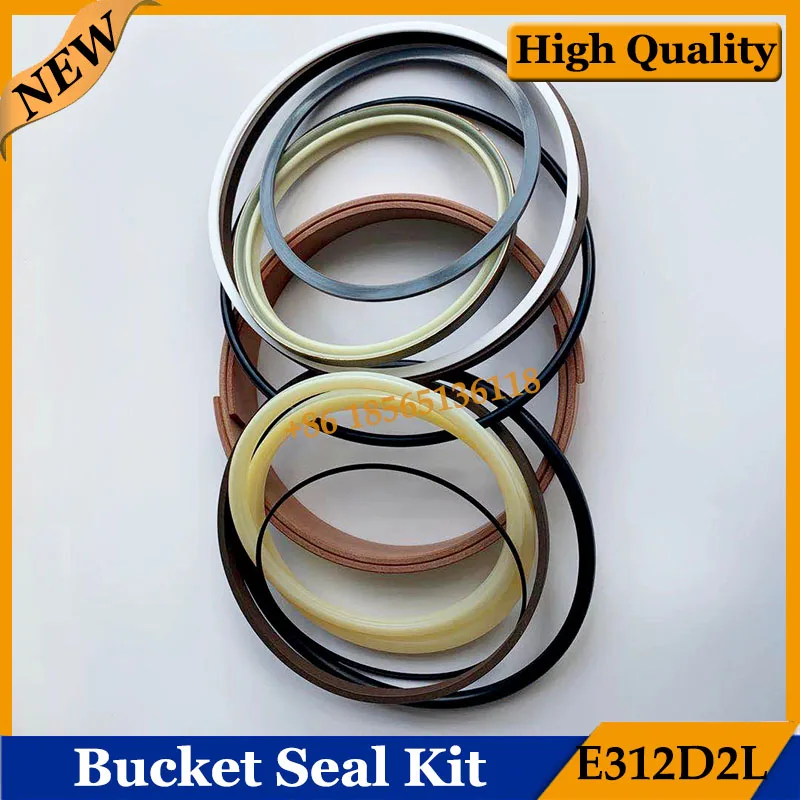 

E312D2L Bucket Cylinder Seal Kit for E312D2L Excavator Hydraulic Parts Repair Oil Seal