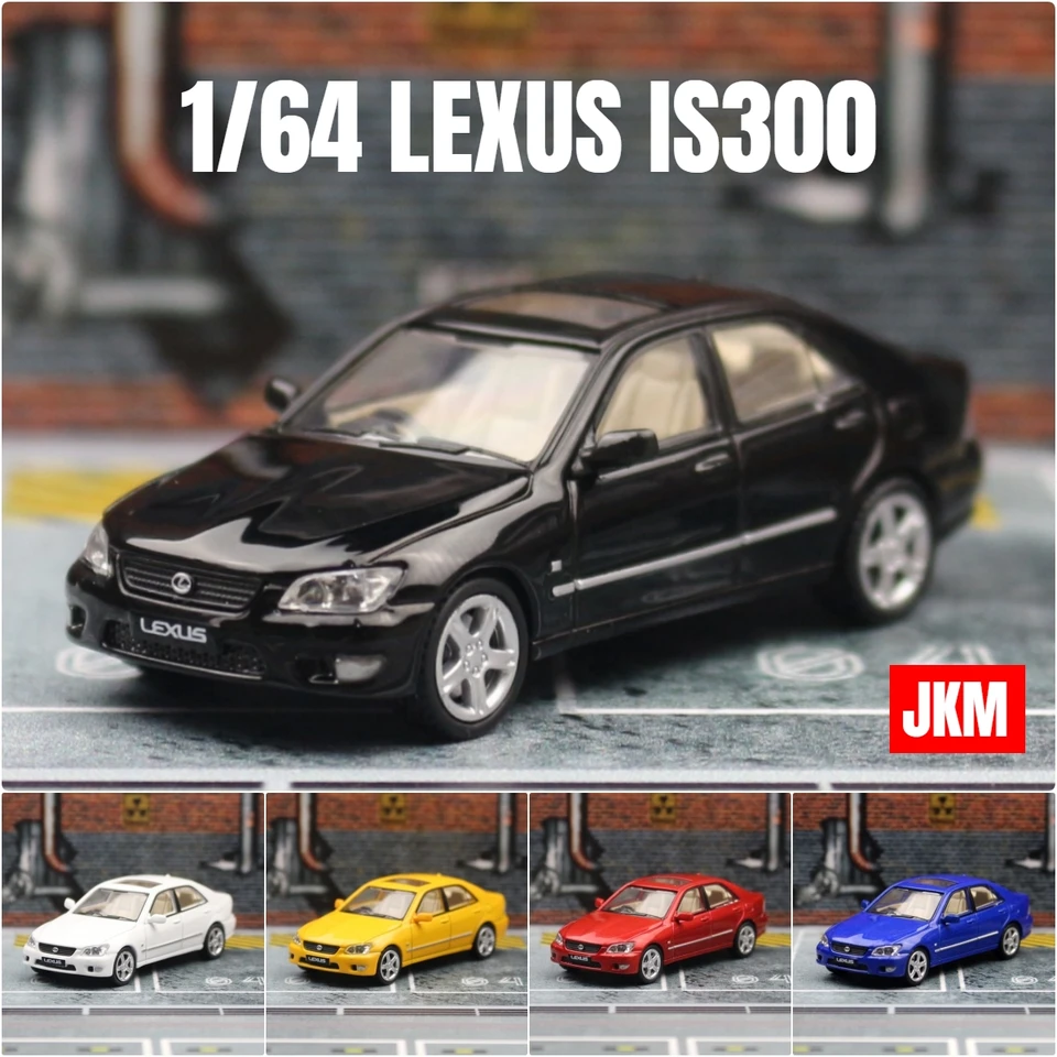 1/64 レクサス IS300 セダンミニチュアモデル JKM 1:64 プレミアム