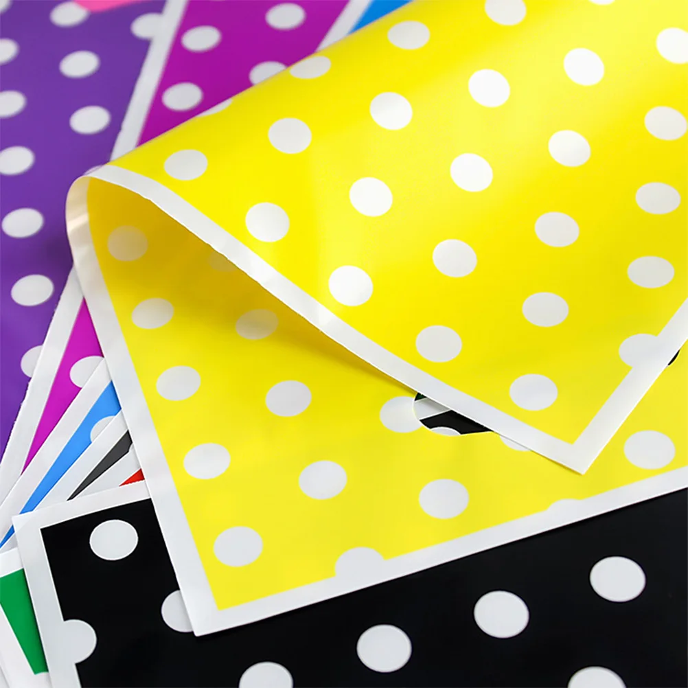

100 Pcs Pearl Film Plastic Bags Durable Wedding Party Favor Child Birthday Gift Packing Bags for Shop Store Present