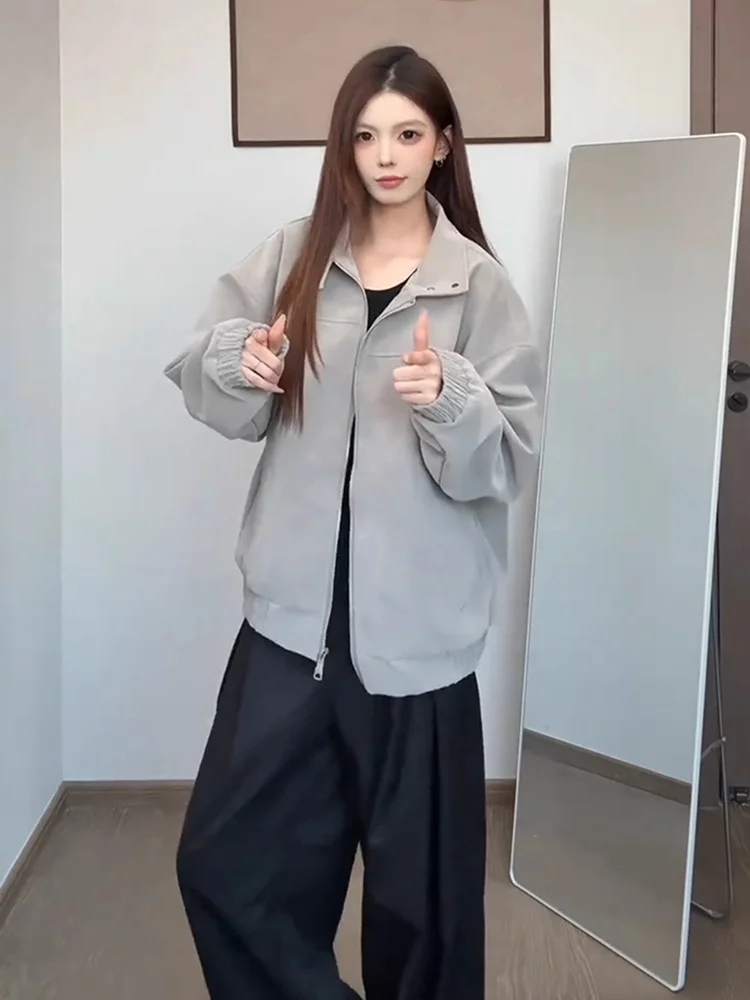 Giacca Americana con Colletto Rialzato in Pelle PU e Cotone, Cappotto Invernale da Uomo Foderato, Caldo e Alla Moda per Motociclisti