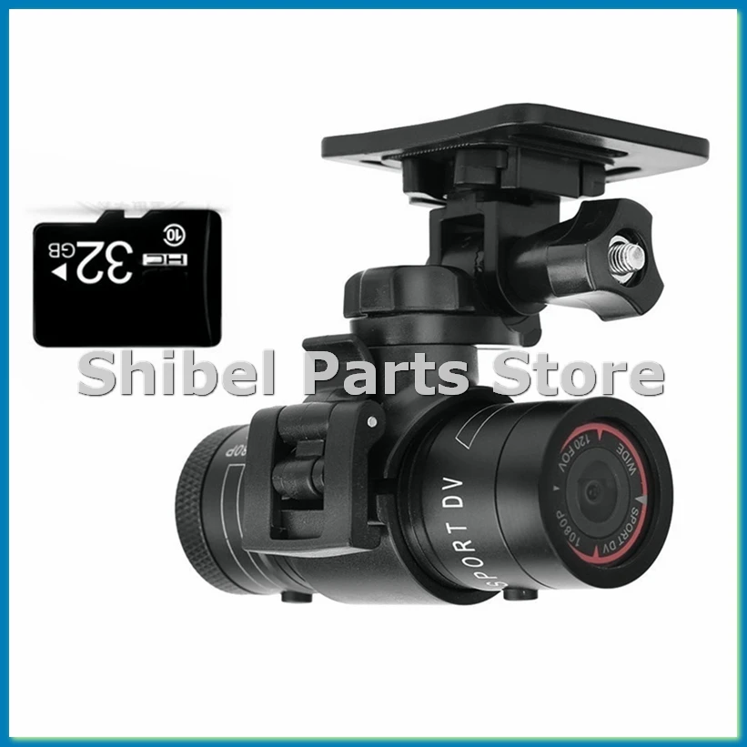 

Мини-спортивная камера F9 1080P 200W для активного отдыха, езды на мотоцикле, велосипеде, видеокамера для шлема, водонепроницаемая - A33R