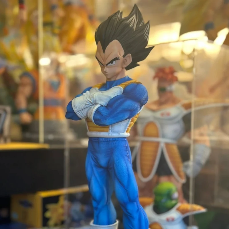 Dragon Ball Gk Infinite Beijita Z Warrior Standing Posture Holding Model Handmade Figurine Doll Anime Peripheral