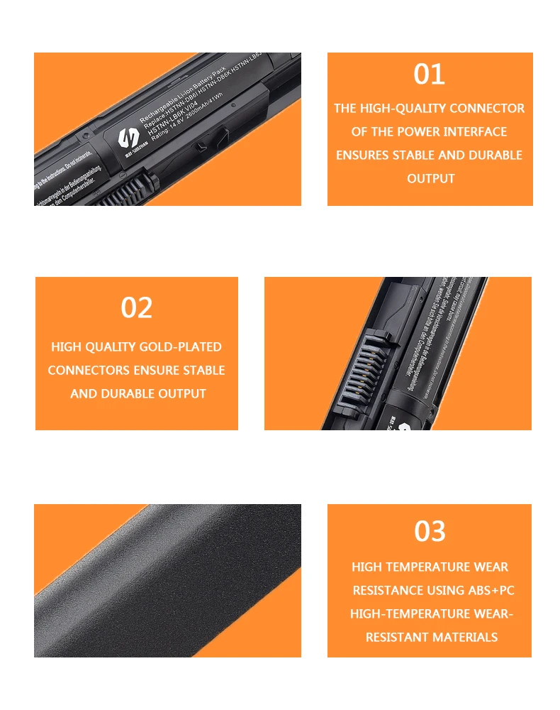 Imagem -05 - Bateria do Portátil para hp Probook Vi04 440 445 450 455 g2 Hstnn-lb6k 756743001 756745-001 Hstnn-ub6k Hstnn-pb6i Tpn-q140
