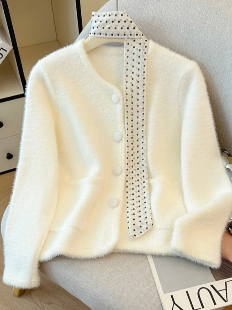 

Осень-зима 2022, новинка, маленькое ветровое пальто, женская верхняя одежда Ele Ladylike ort, универсальный топ, корейский свободный крой