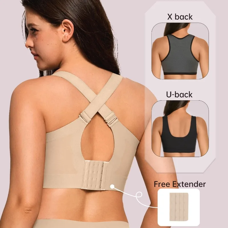 Plus Size Wireless Jelly Bra Women Supportive Seamless Full Coverage No Underwire Push Up Tshirt Bra S to 5XL Comfort Daily Wear view 5
