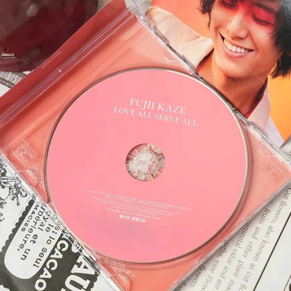 Kazé Fujii 2° album da studio "LOVE ALL SERVE ALL" CD Disc - Guide curative J-Pop