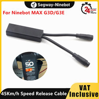 EU Stock 45Km/h Speed Release Cable For Ninebot By Segway MAX G3 E/MAX G3 D Electric Scooter Breaking Speed line Customized Version