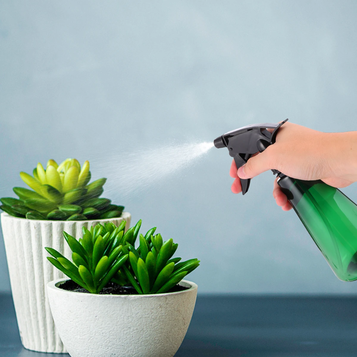 

Refillable Mist Spray Bottle for Plants Portable Watering Sprayer Eco Friendly Reusable Plastic Small Leak Proof Indoor Outdoor