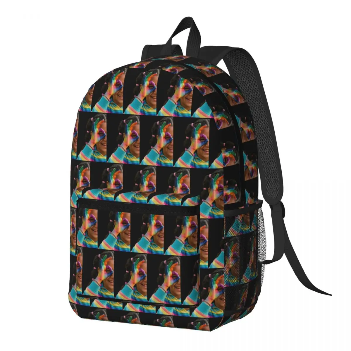 

Colourful Smile Backpack Daypack Large Capacity Boys Girls BookBag School Bag Shoulder Bags for Men Women