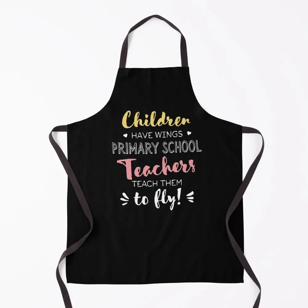 

Primary School Teacher Gifts - Beautiful Wings Quote Apron Beauty For Woman For Men Household Items Apron