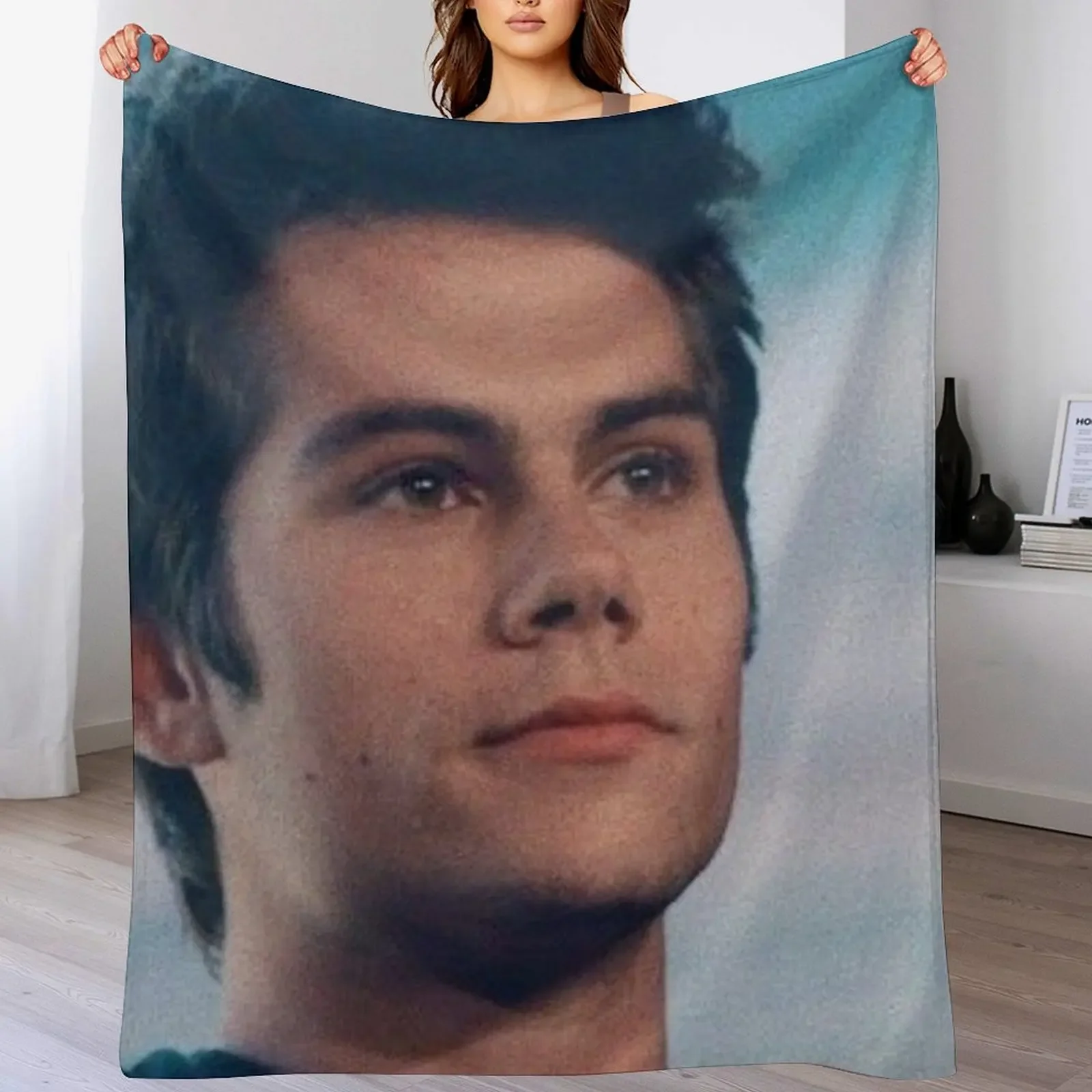 

dylan obrien Throw Blanket Cozy Sofa Blanket for TV Watching Napping