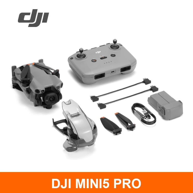 DJI Mini 5 Pro Ultralichte en opvouwbare drone met camera 1 inch CMOS Omnidirectionele obstakeldetectie Actieve Mini 5 Pro