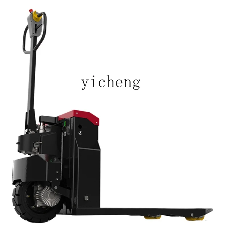 Tqh Full Electric Forklift 2 Tons Lengthened Semi-Electric Trailer Truck Lifting Hydraulic Car